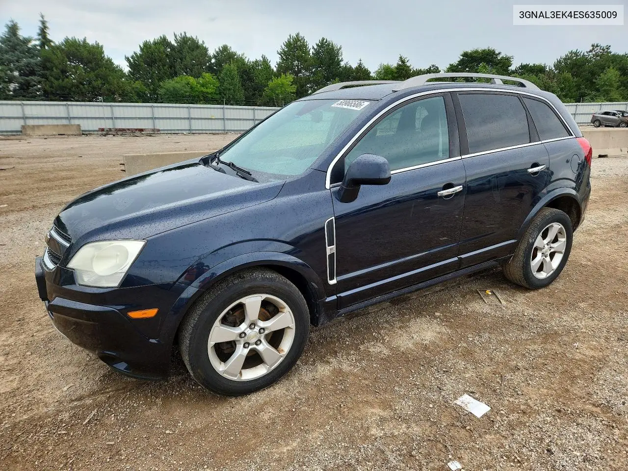2014 Chevrolet Captiva Lt VIN: 3GNAL3EK4ES635009 Lot: 58966586