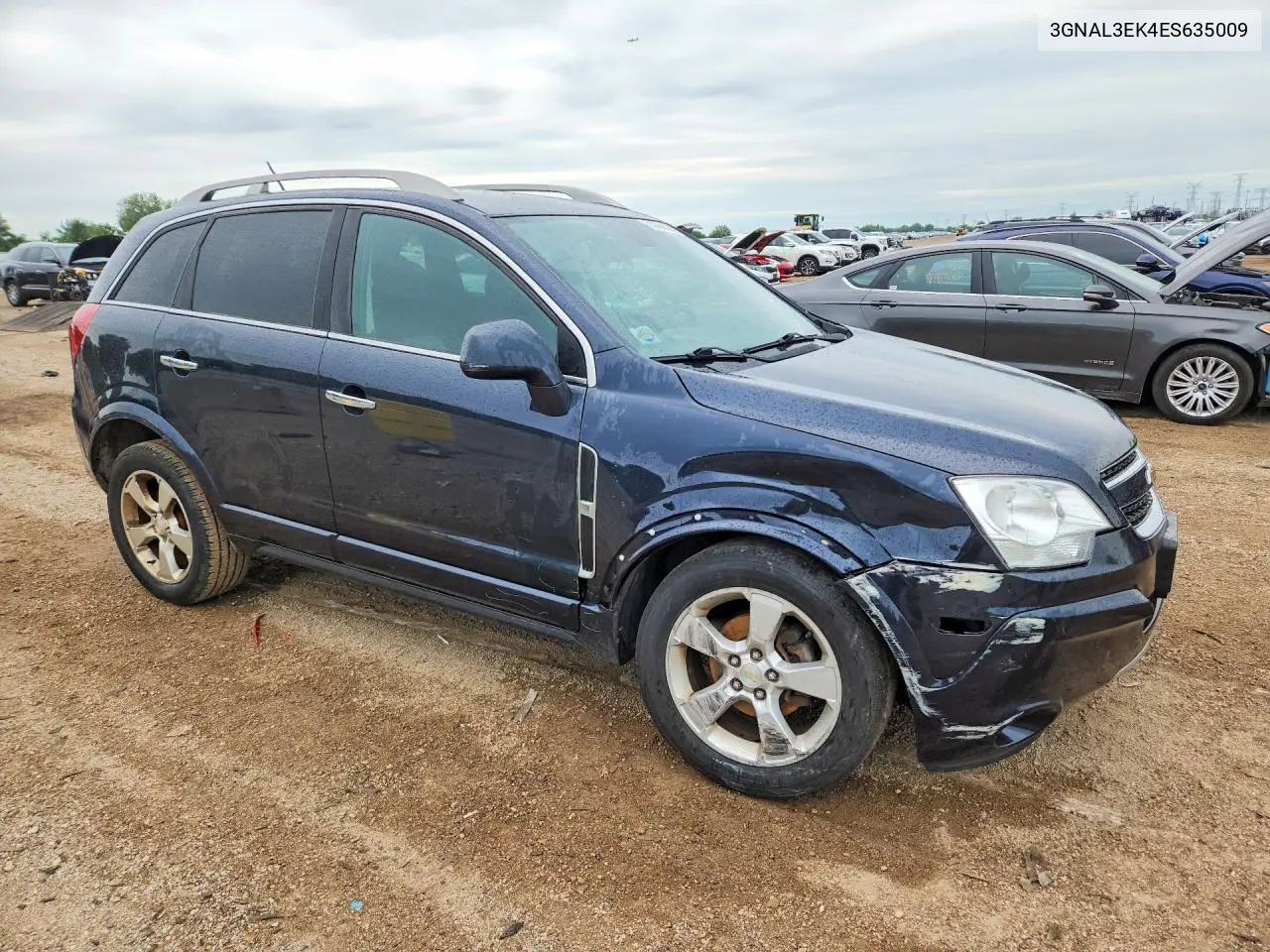 2014 Chevrolet Captiva Lt VIN: 3GNAL3EK4ES635009 Lot: 58966586
