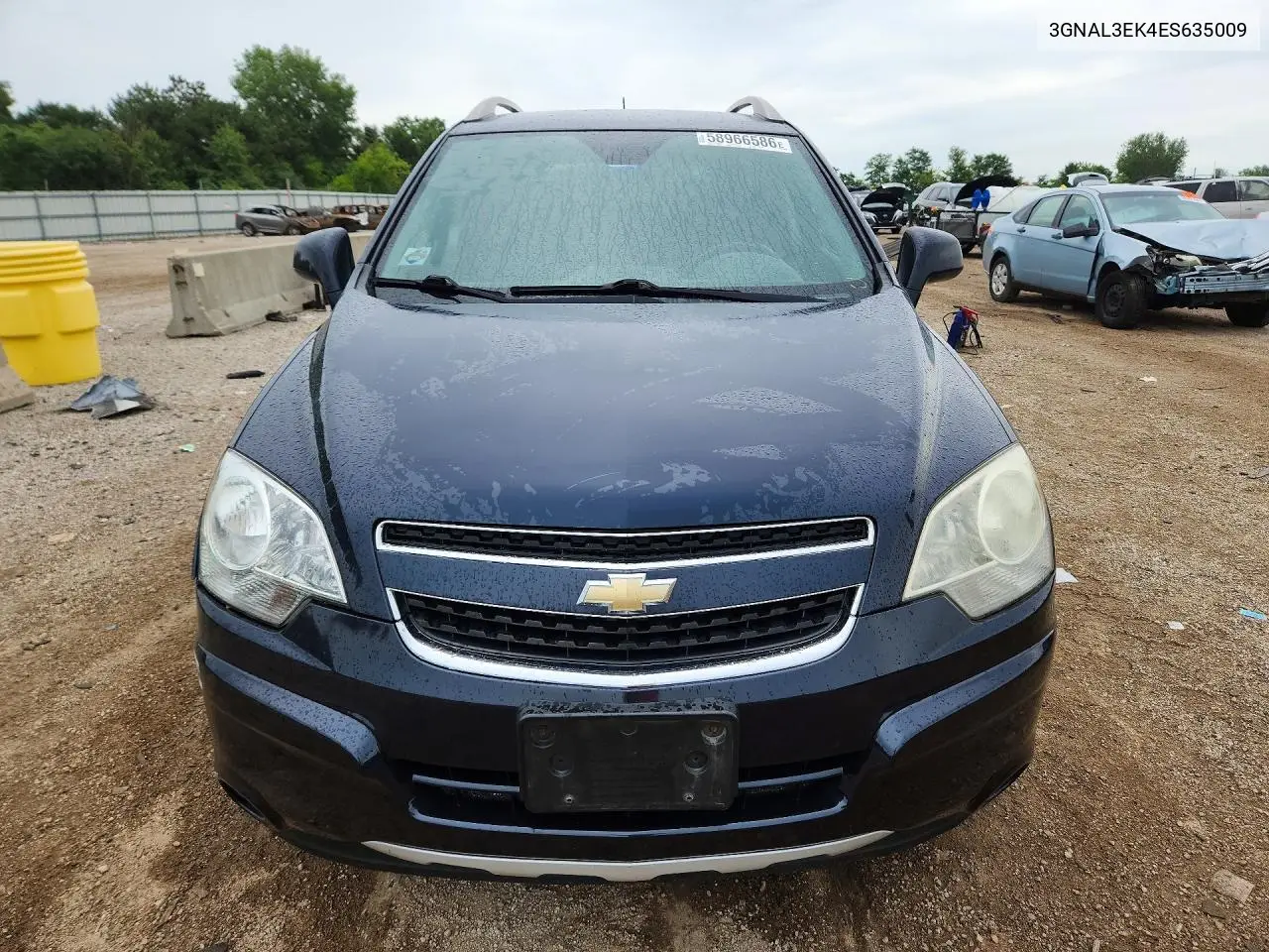 2014 Chevrolet Captiva Lt VIN: 3GNAL3EK4ES635009 Lot: 58966586