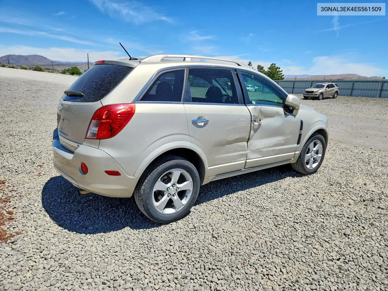 2014 Chevrolet Captiva Lt VIN: 3GNAL3EK4ES561509 Lot: 59063766