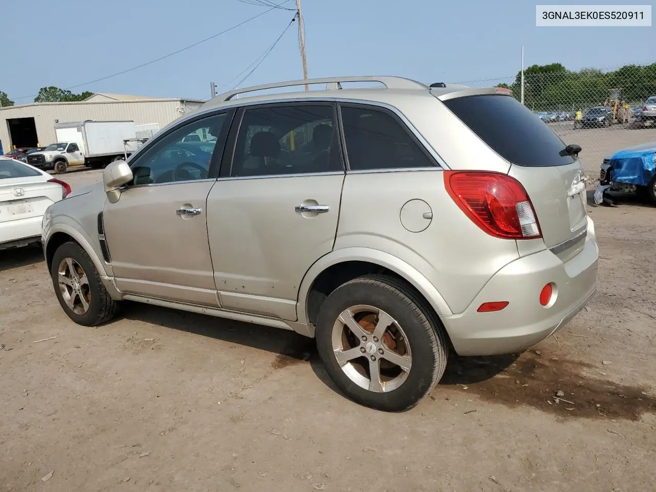 2014 Chevrolet Captiva Lt VIN: 3GNAL3EK0ES520911 Lot: 59116825