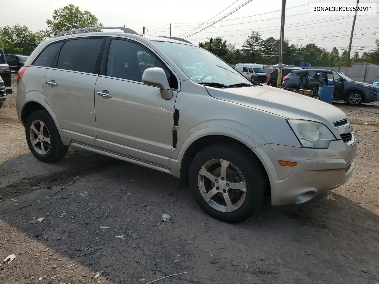 2014 Chevrolet Captiva Lt VIN: 3GNAL3EK0ES520911 Lot: 59116825
