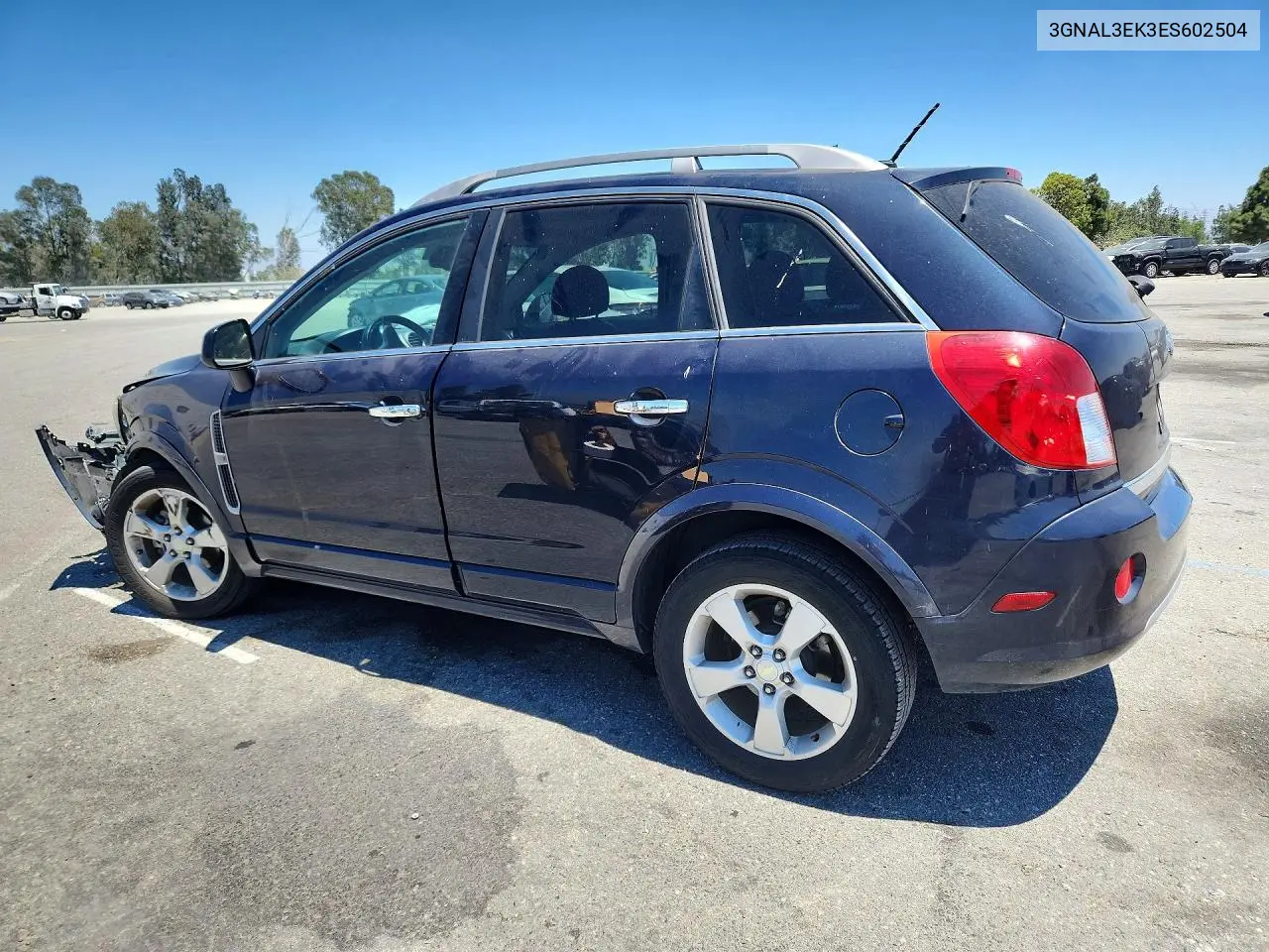2014 Chevrolet Captiva Lt VIN: 3GNAL3EK3ES602504 Lot: 59125316