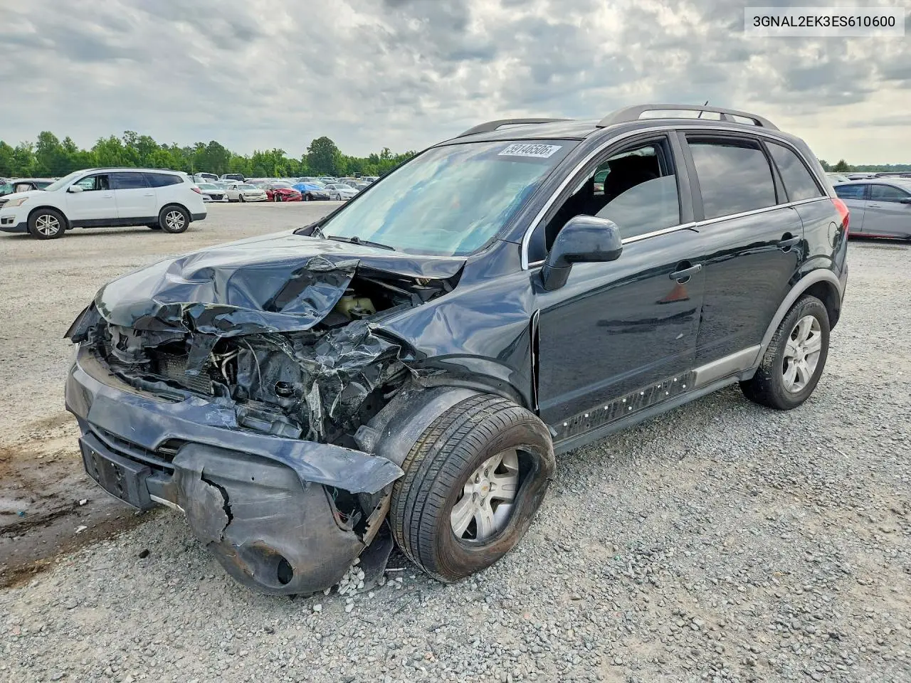 2014 Chevrolet Captiva Ls VIN: 3GNAL2EK3ES610600 Lot: 59146506
