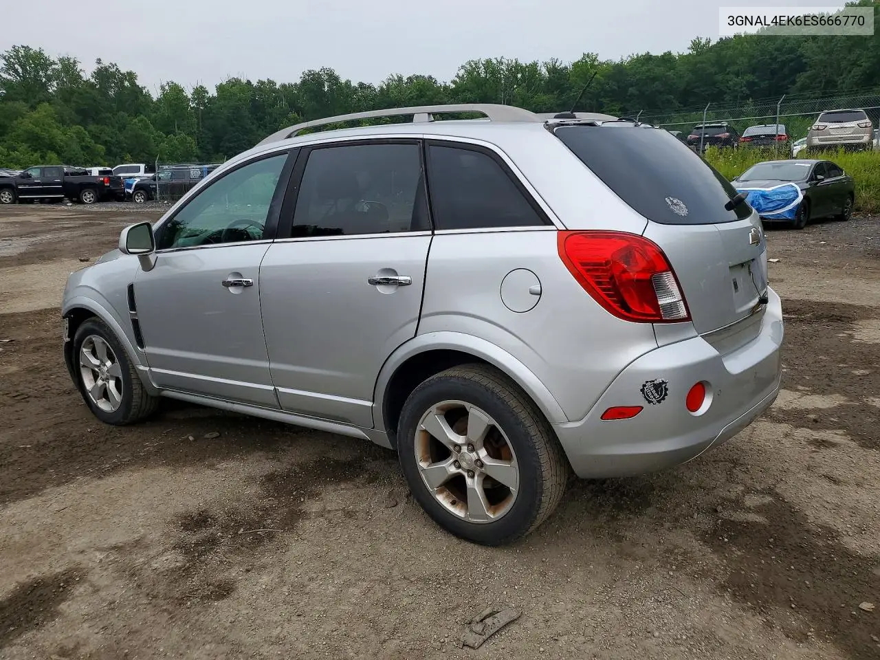 2014 Chevrolet Captiva Ltz VIN: 3GNAL4EK6ES666770 Lot: 59248336