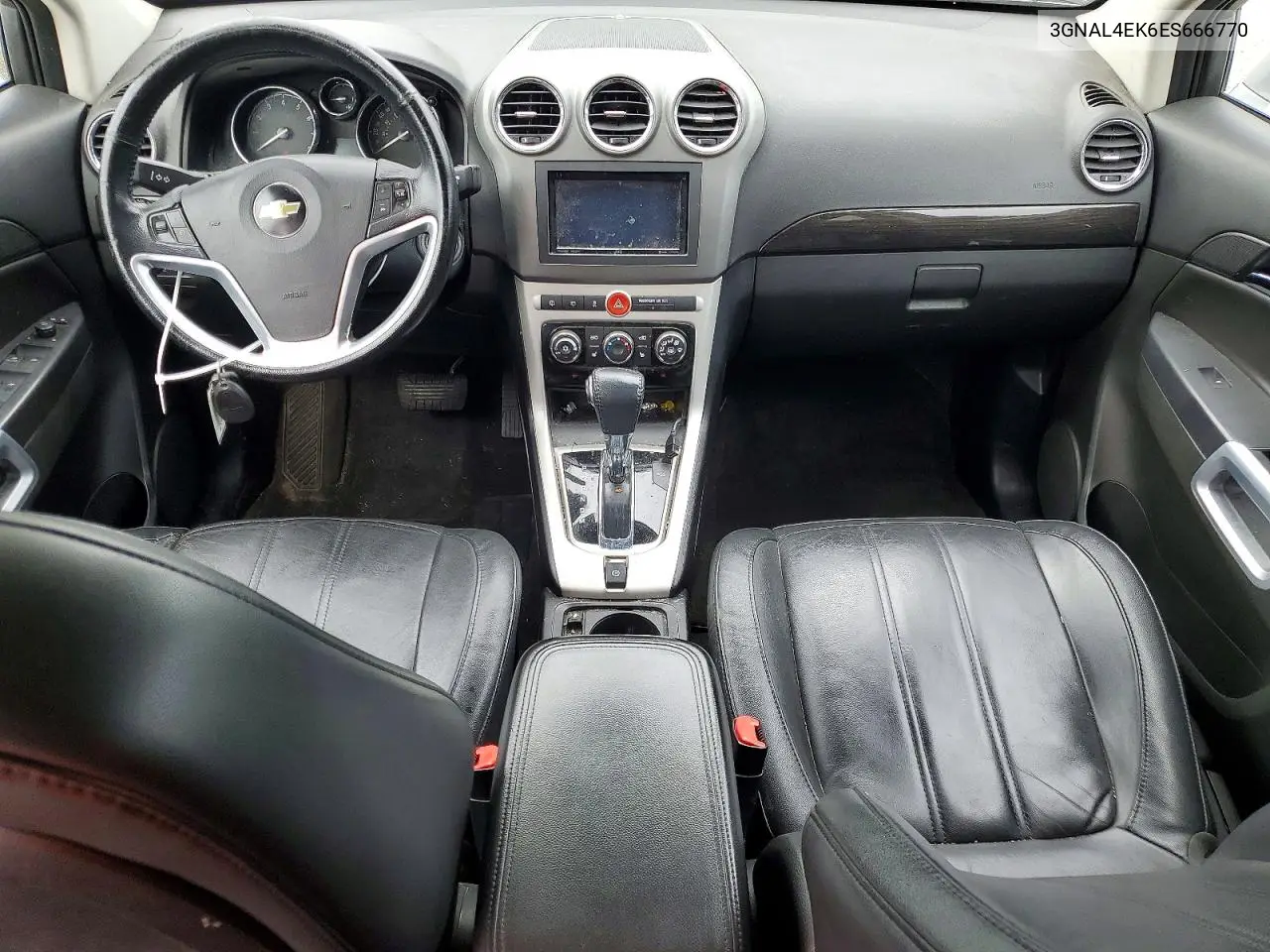 2014 Chevrolet Captiva Ltz VIN: 3GNAL4EK6ES666770 Lot: 59248336
