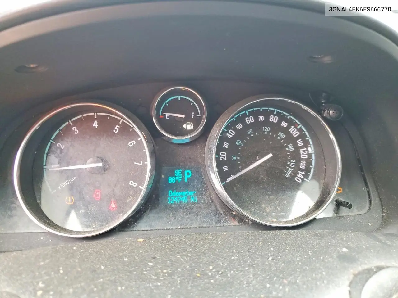 2014 Chevrolet Captiva Ltz VIN: 3GNAL4EK6ES666770 Lot: 59248336
