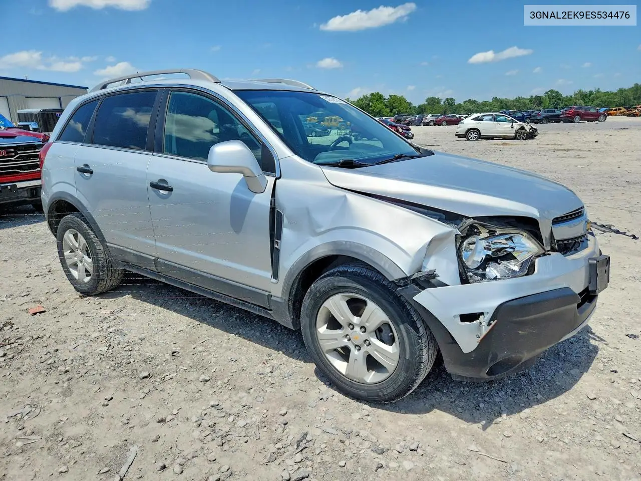 2014 Chevrolet Captiva Ls VIN: 3GNAL2EK9ES534476 Lot: 59332776