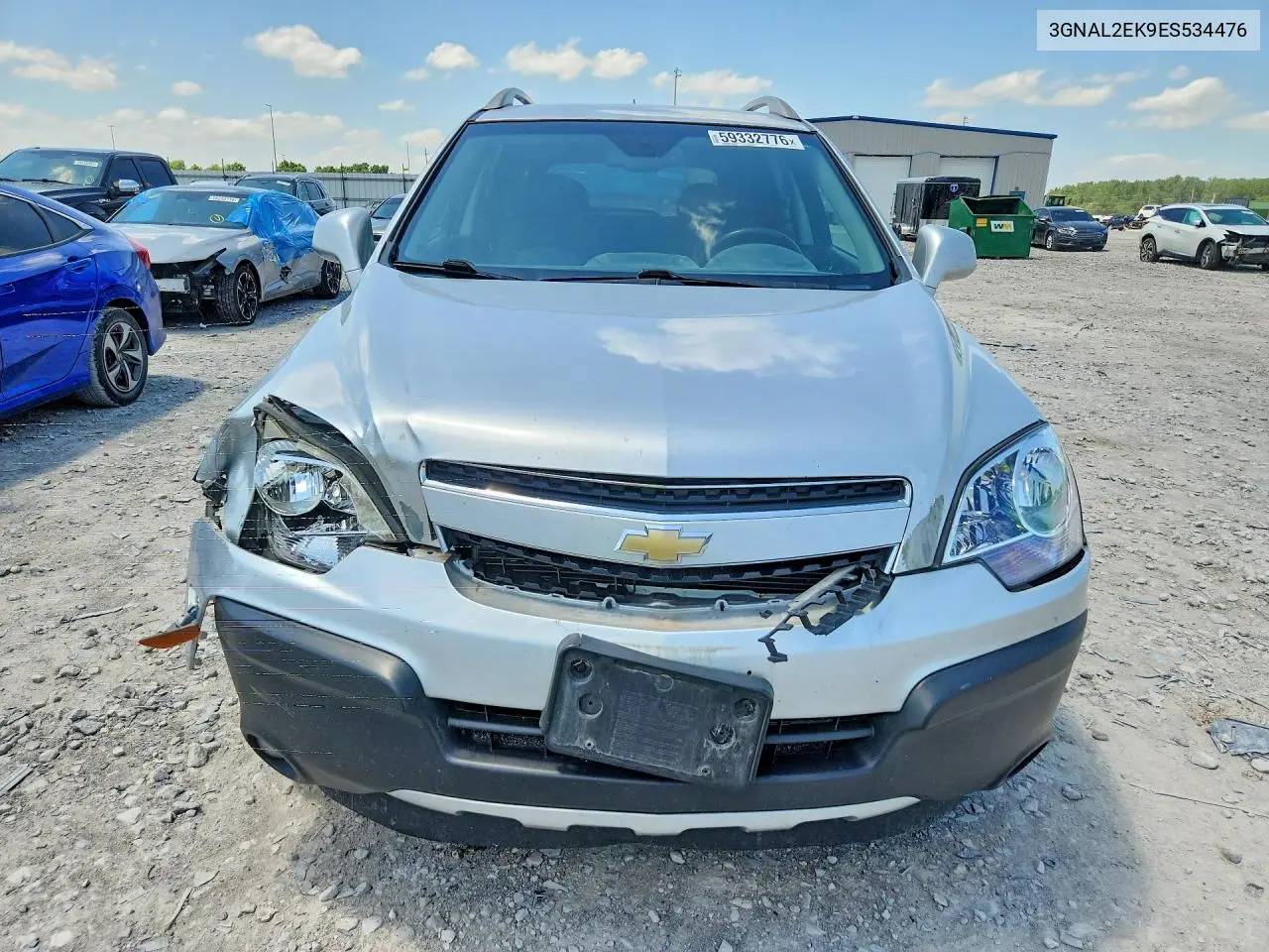 2014 Chevrolet Captiva Ls VIN: 3GNAL2EK9ES534476 Lot: 59332776