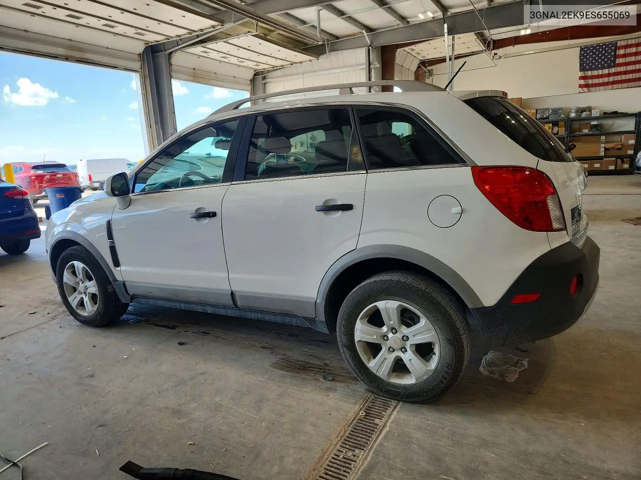 2014 Chevrolet Captiva Ls VIN: 3GNAL2EK9ES655069 Lot: 59371166