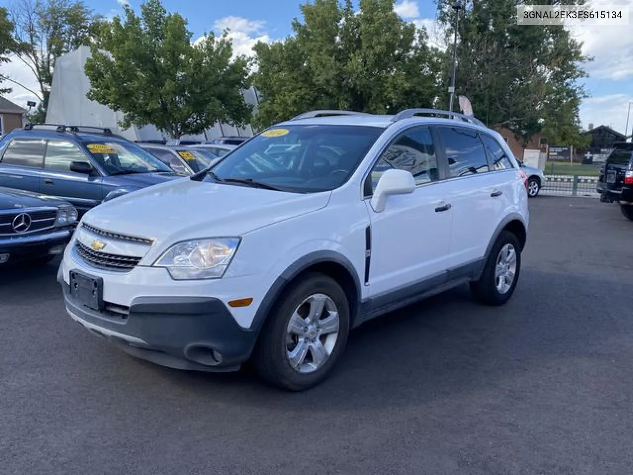 2014 Chevrolet Captiva Ls VIN: 3GNAL2EK3ES615134 Lot: 60083922
