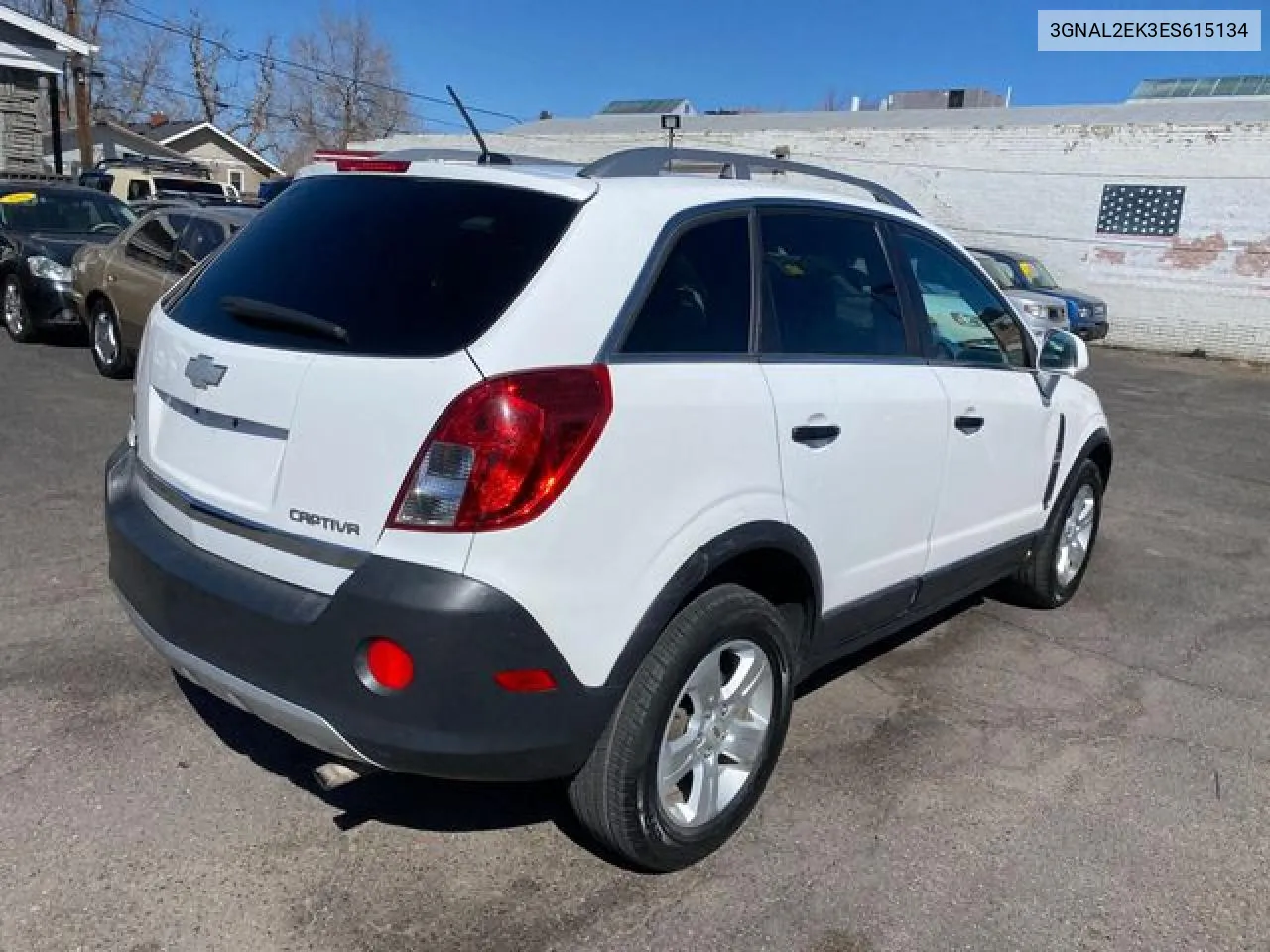 2014 Chevrolet Captiva Ls VIN: 3GNAL2EK3ES615134 Lot: 60083922