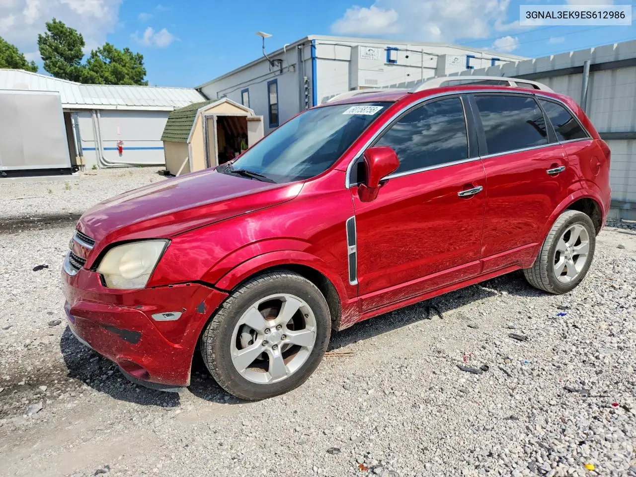 2014 Chevrolet Captiva Lt VIN: 3GNAL3EK9ES612986 Lot: 60158756