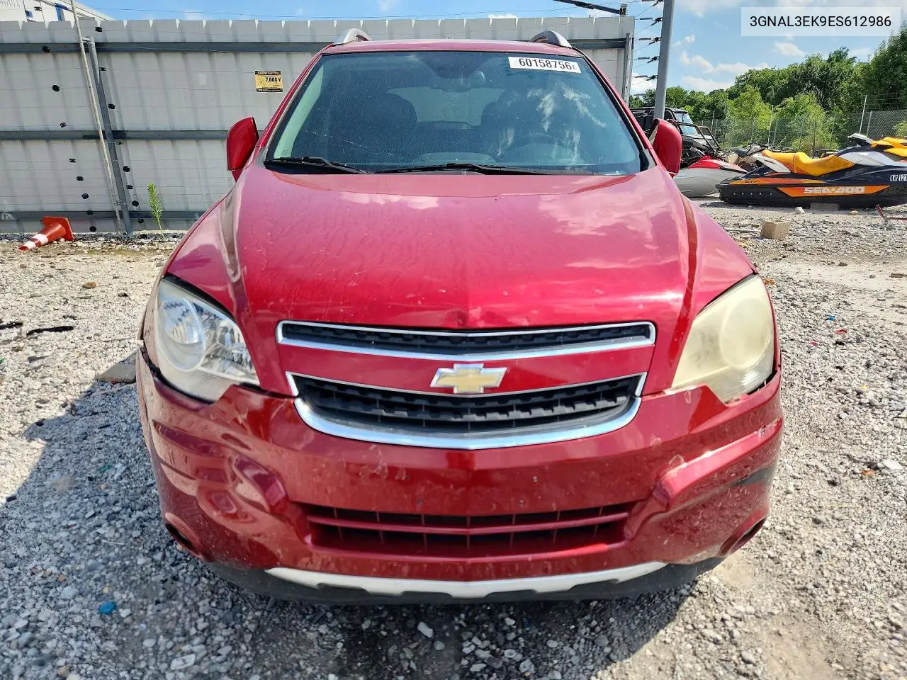 2014 Chevrolet Captiva Lt VIN: 3GNAL3EK9ES612986 Lot: 60158756