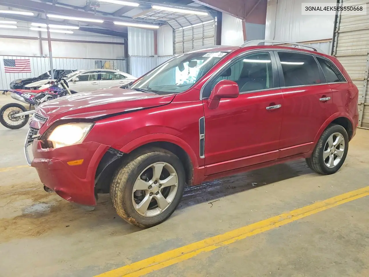 2014 Chevrolet Captiva Ltz VIN: 3GNAL4EK5ES550668 Lot: 60230776