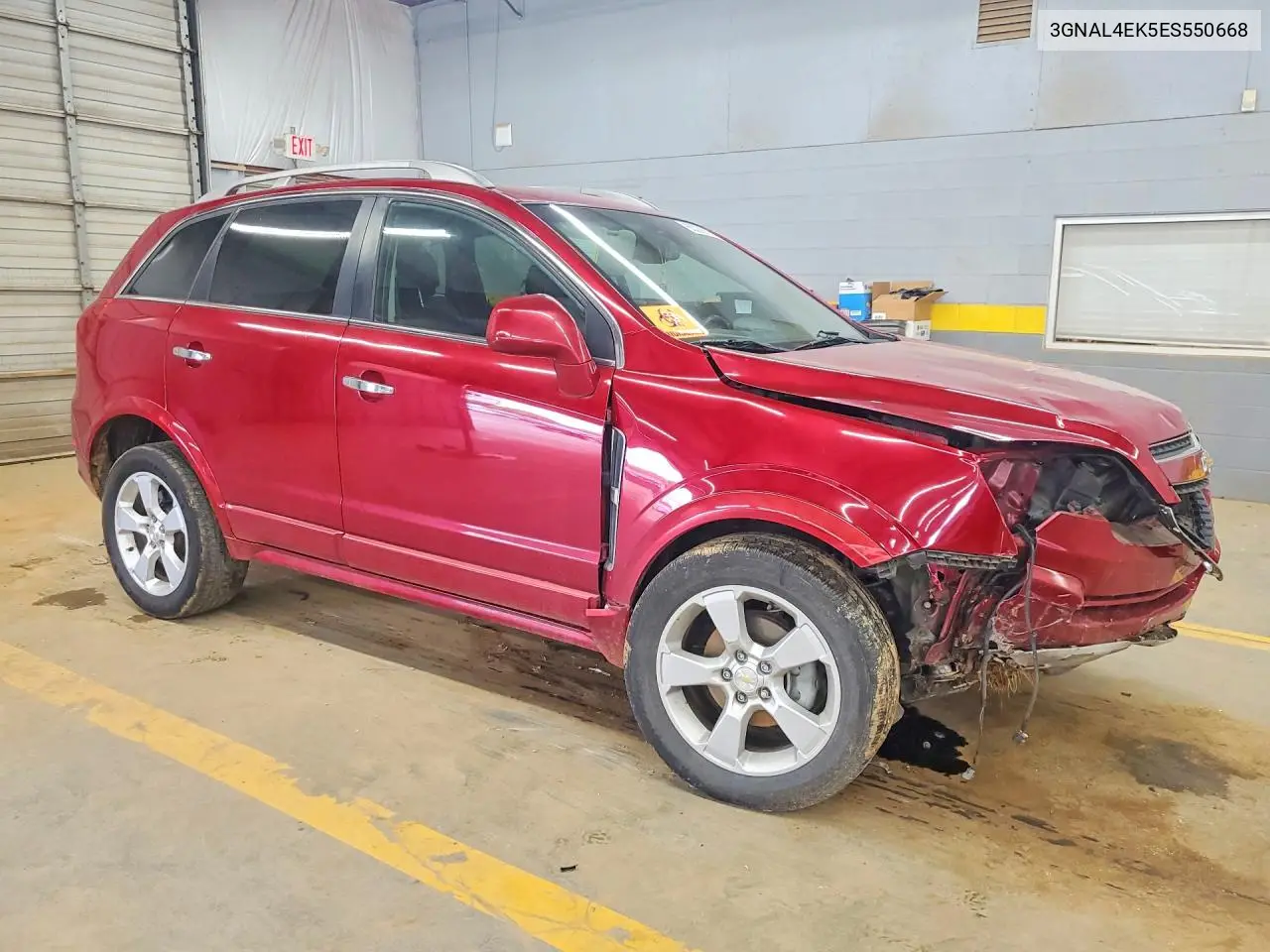 2014 Chevrolet Captiva Ltz VIN: 3GNAL4EK5ES550668 Lot: 60230776