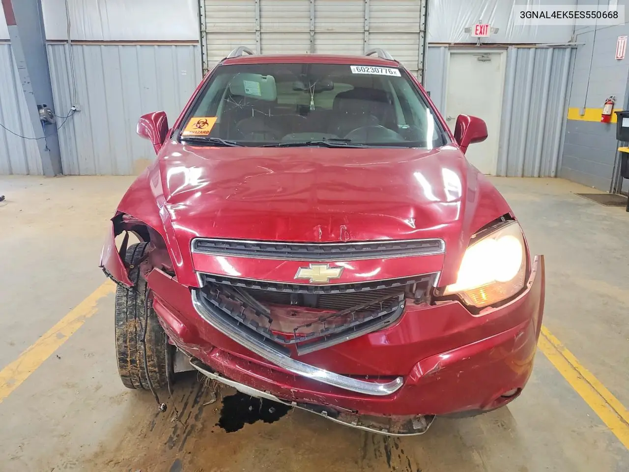 2014 Chevrolet Captiva Ltz VIN: 3GNAL4EK5ES550668 Lot: 60230776
