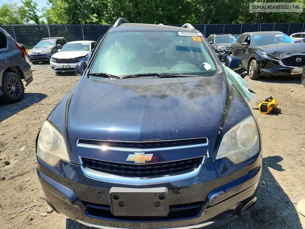 2014 Chevrolet Captiva Ltz VIN: 3GNAL4EK8ES521746 Lot: 60233576