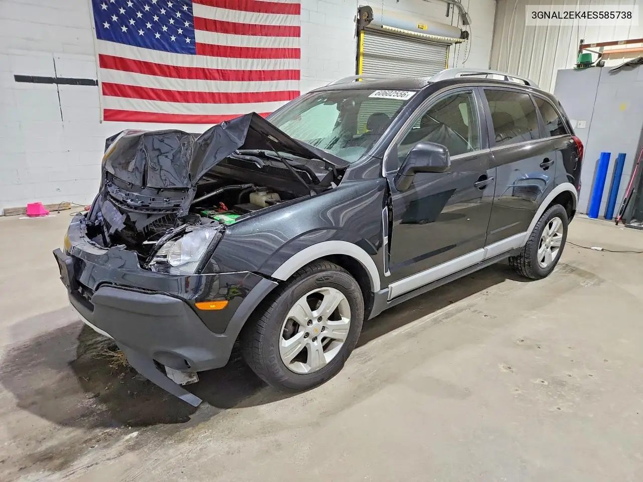 2014 Chevrolet Captiva Ls VIN: 3GNAL2EK4ES585738 Lot: 60602556