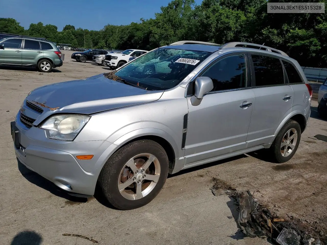 2014 Chevrolet Captiva Lt VIN: 3GNAL3EK1ES515328 Lot: 60663076