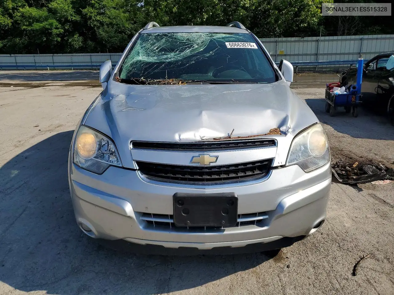 2014 Chevrolet Captiva Lt VIN: 3GNAL3EK1ES515328 Lot: 60663076