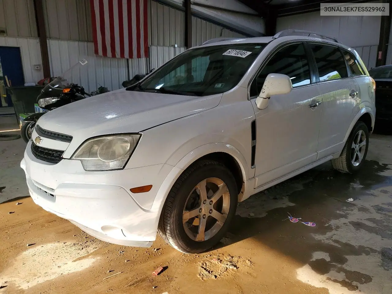 2014 Chevrolet Captiva Lt VIN: 3GNAL3EK7ES529962 Lot: 60718046