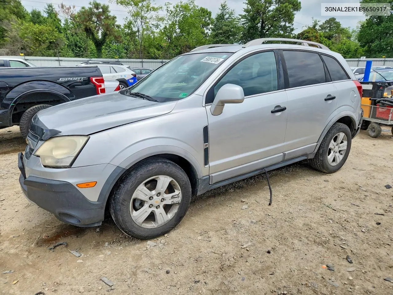 2014 Chevrolet Captiva Ls VIN: 3GNAL2EK1ES650917 Lot: 61764726