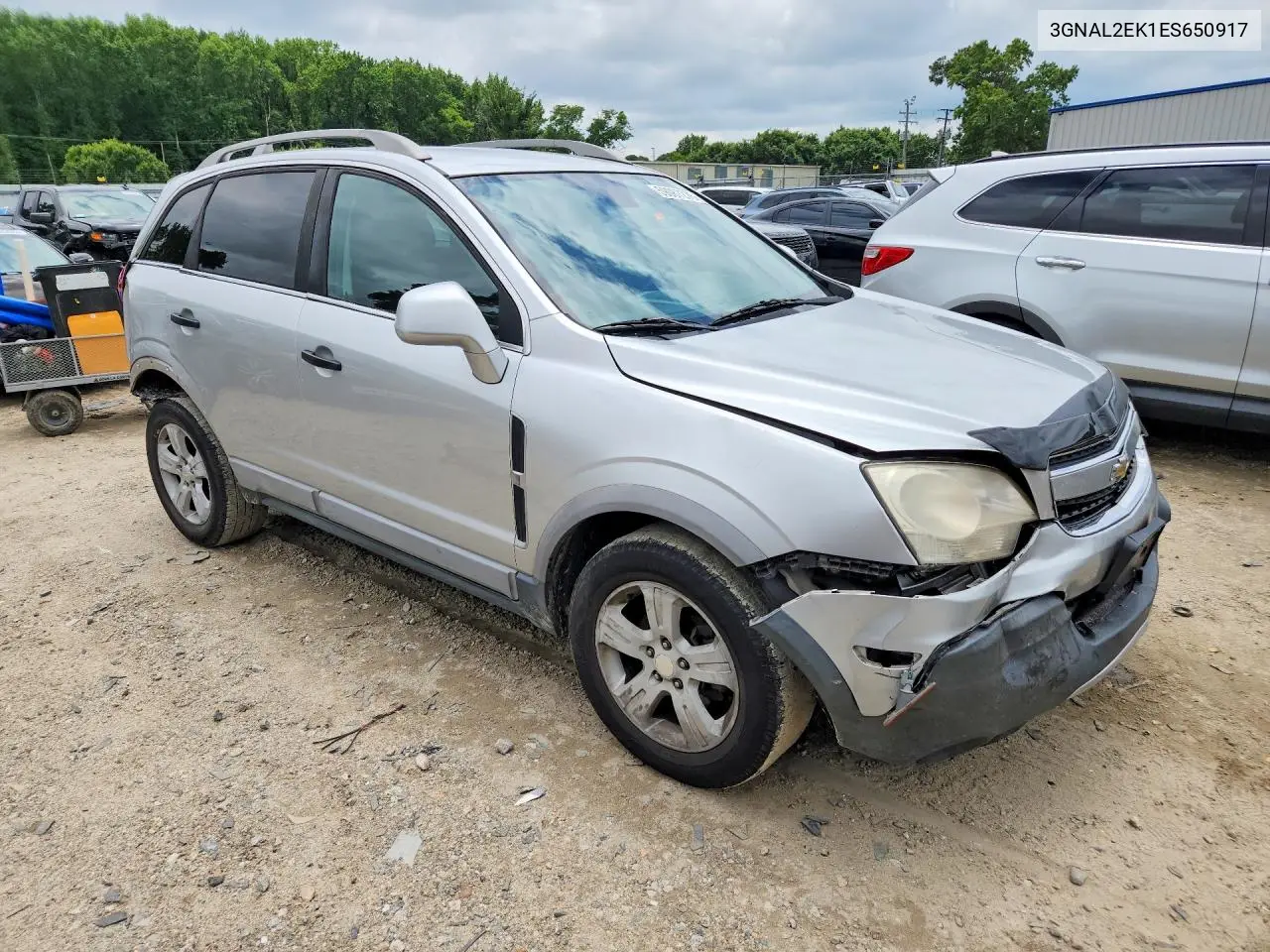 2014 Chevrolet Captiva Ls VIN: 3GNAL2EK1ES650917 Lot: 61764726