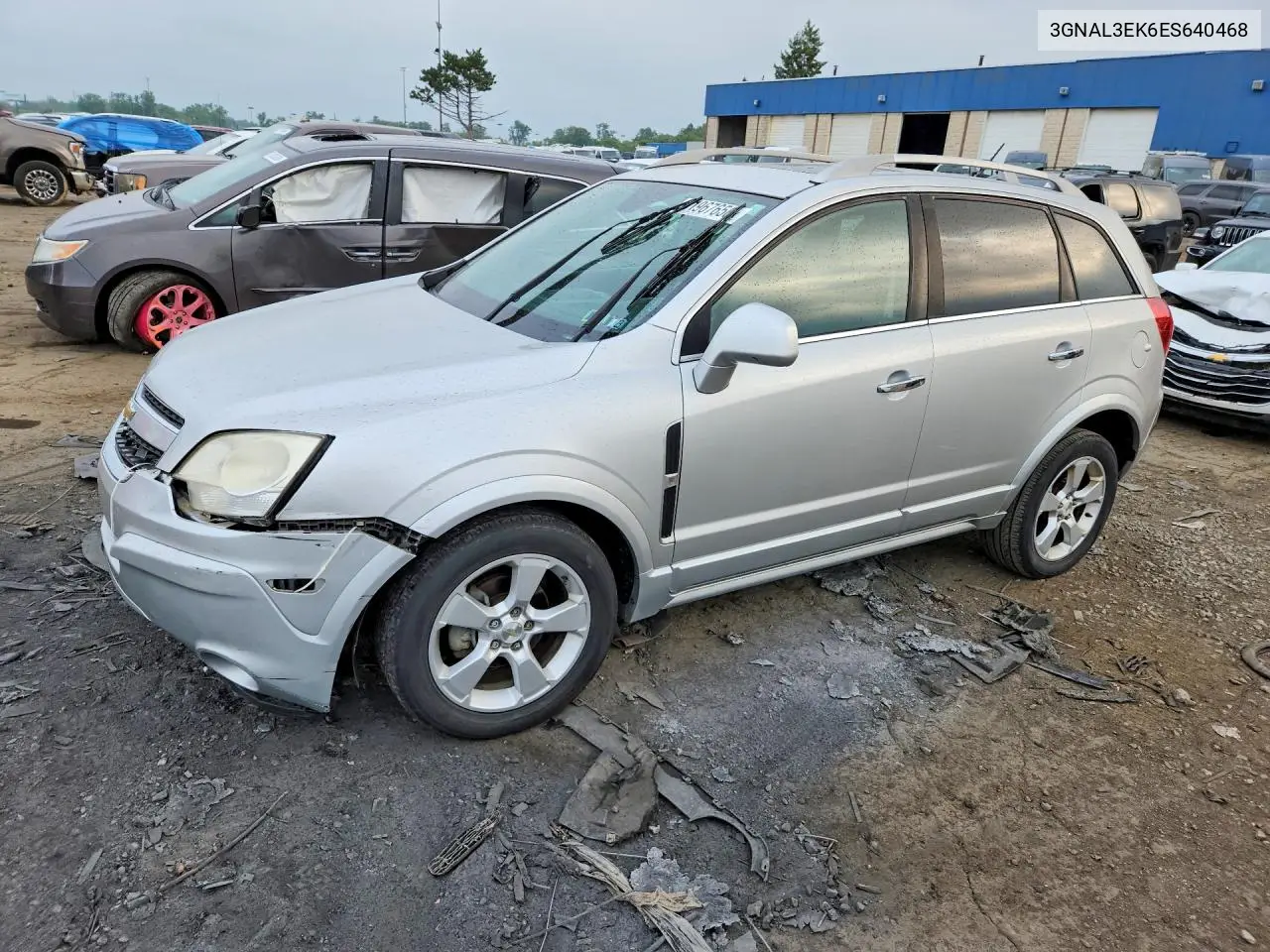2014 Chevrolet Captiva Lt VIN: 3GNAL3EK6ES640468 Lot: 61967656