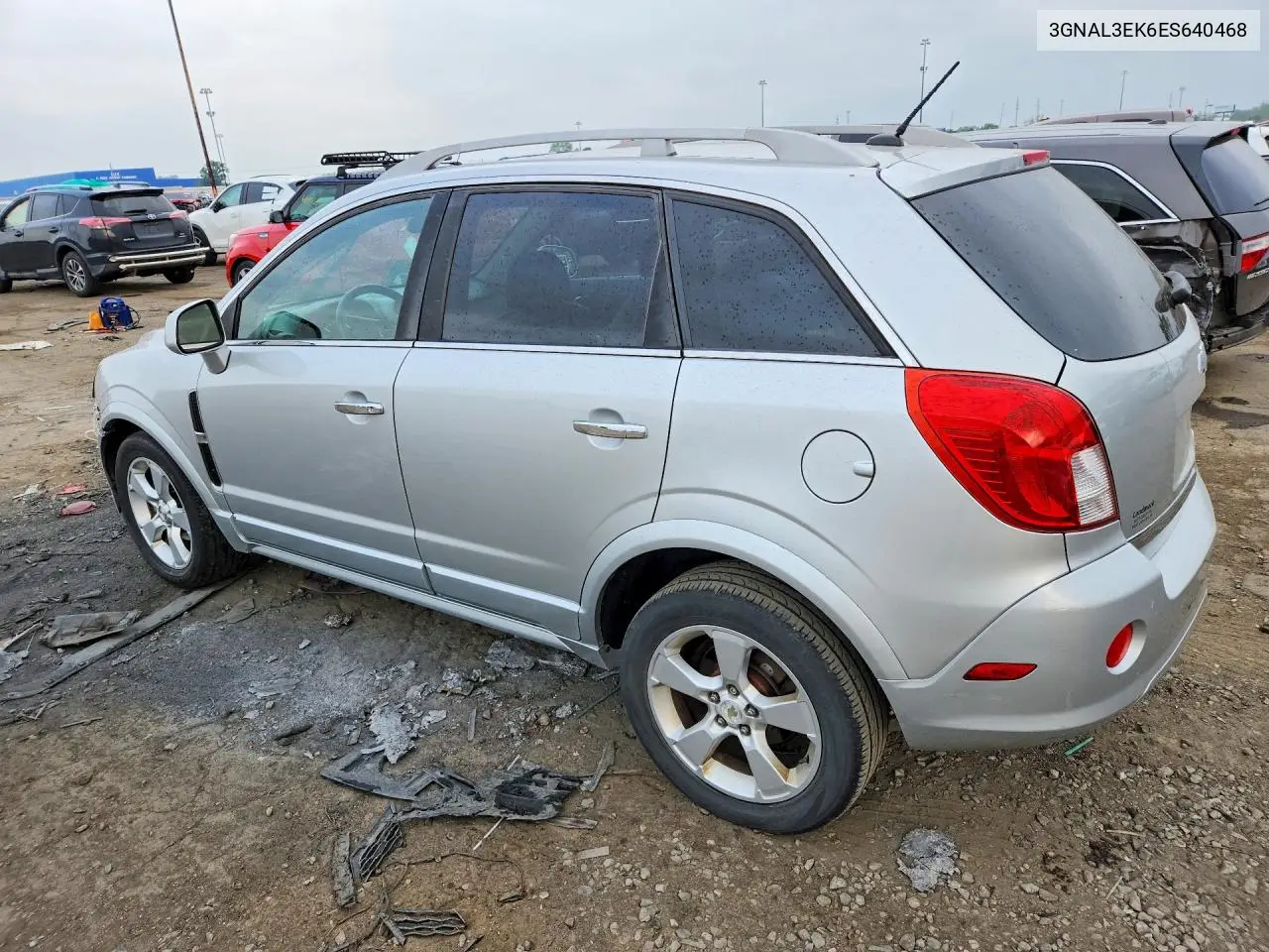 2014 Chevrolet Captiva Lt VIN: 3GNAL3EK6ES640468 Lot: 61967656