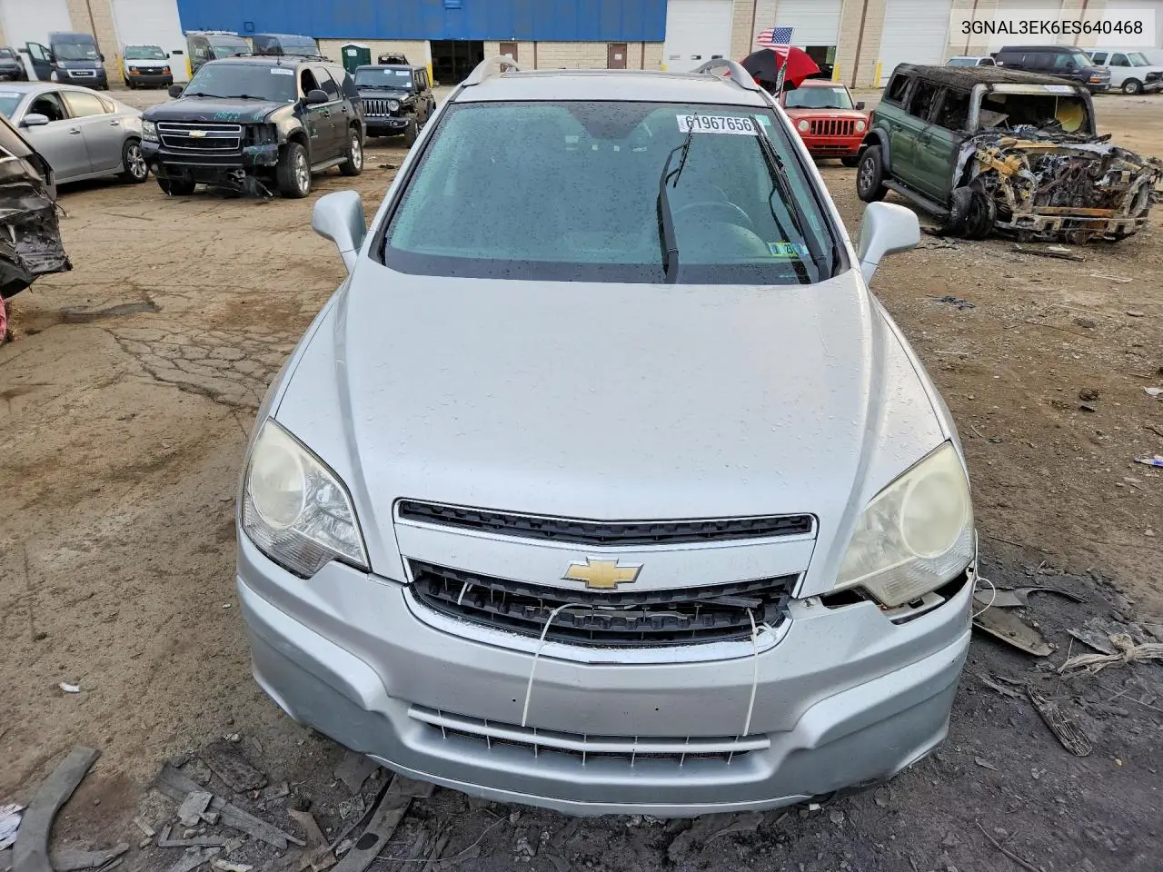 2014 Chevrolet Captiva Lt VIN: 3GNAL3EK6ES640468 Lot: 61967656
