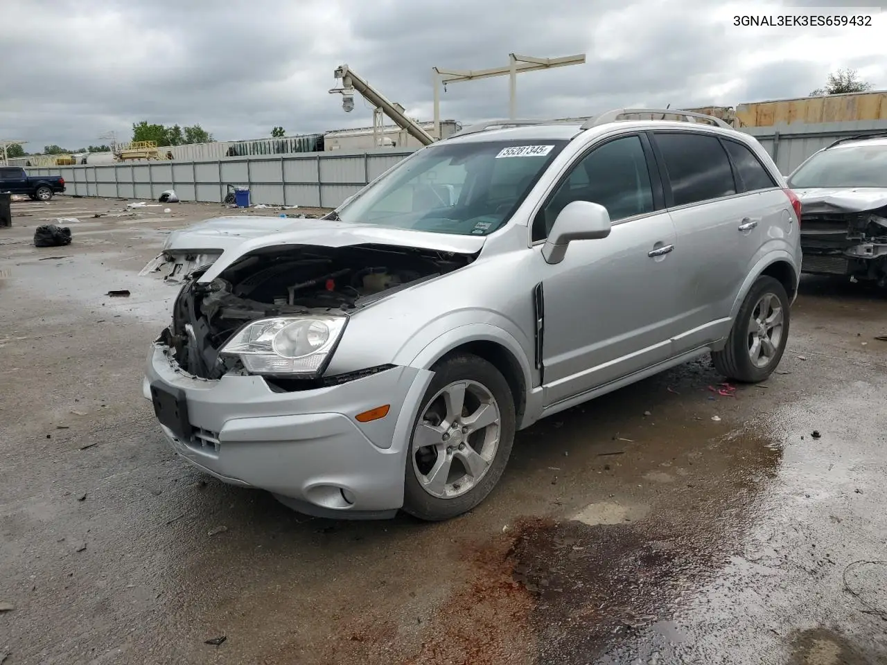 2014 Chevrolet Captiva Lt VIN: 3GNAL3EK3ES659432 Lot: 75808215
