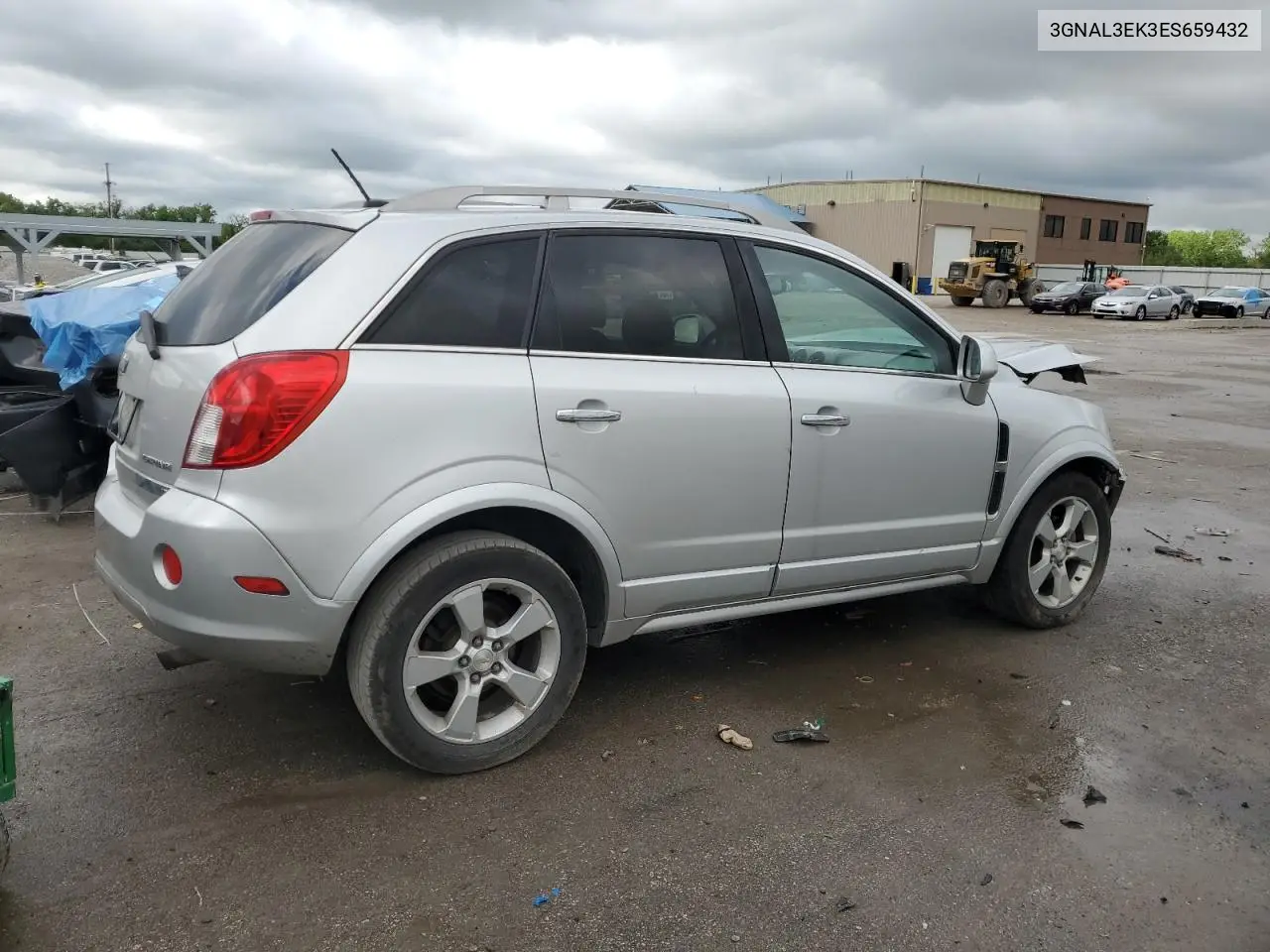 2014 Chevrolet Captiva Lt VIN: 3GNAL3EK3ES659432 Lot: 75808215