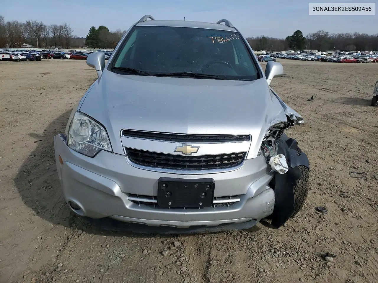 2014 Chevrolet Captiva Lt VIN: 3GNAL3EK2ES509456 Lot: 78662175