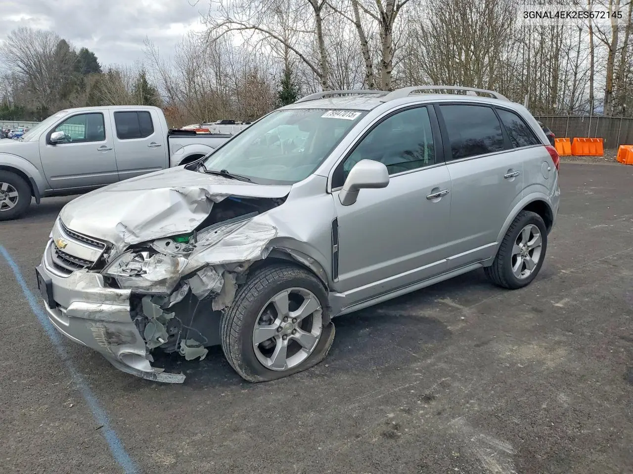 2014 Chevrolet Captiva Ltz VIN: 3GNAL4EK2ES672145 Lot: 79947015