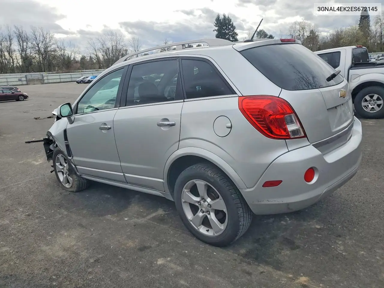 2014 Chevrolet Captiva Ltz VIN: 3GNAL4EK2ES672145 Lot: 79947015