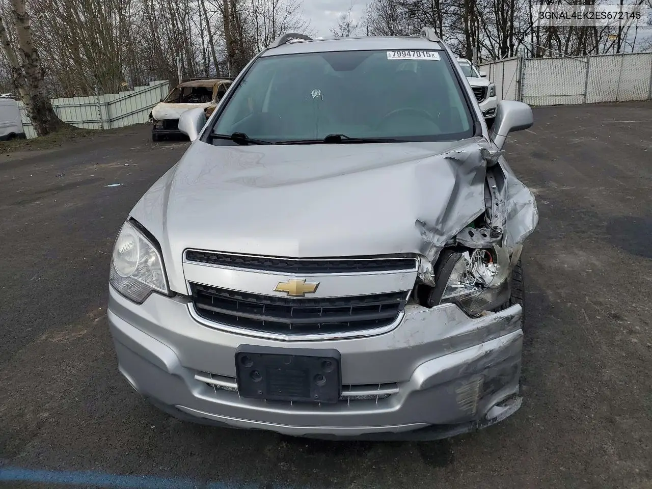 2014 Chevrolet Captiva Ltz VIN: 3GNAL4EK2ES672145 Lot: 79947015