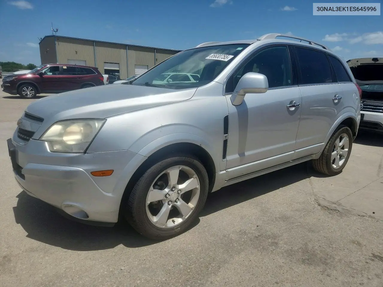 2014 Chevrolet Captiva Lt VIN: 3GNAL3EK1ES645996 Lot: 85630755