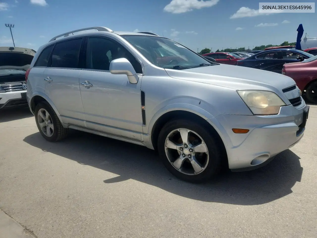 2014 Chevrolet Captiva Lt VIN: 3GNAL3EK1ES645996 Lot: 85630755