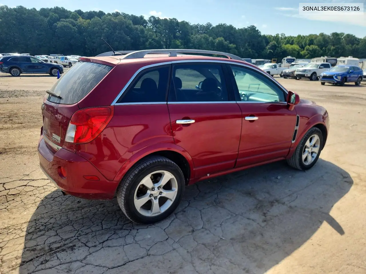 2014 Chevrolet Captiva Lt VIN: 3GNAL3EK0ES673126 Lot: 85978995