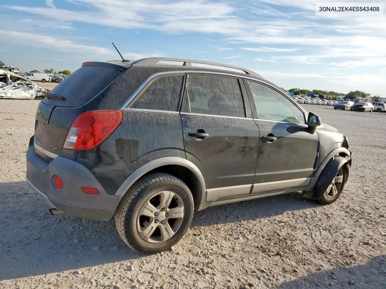 2014 Chevrolet Captiva Ls VIN: 3GNAL2EK4ES543408 Lot: 91021615