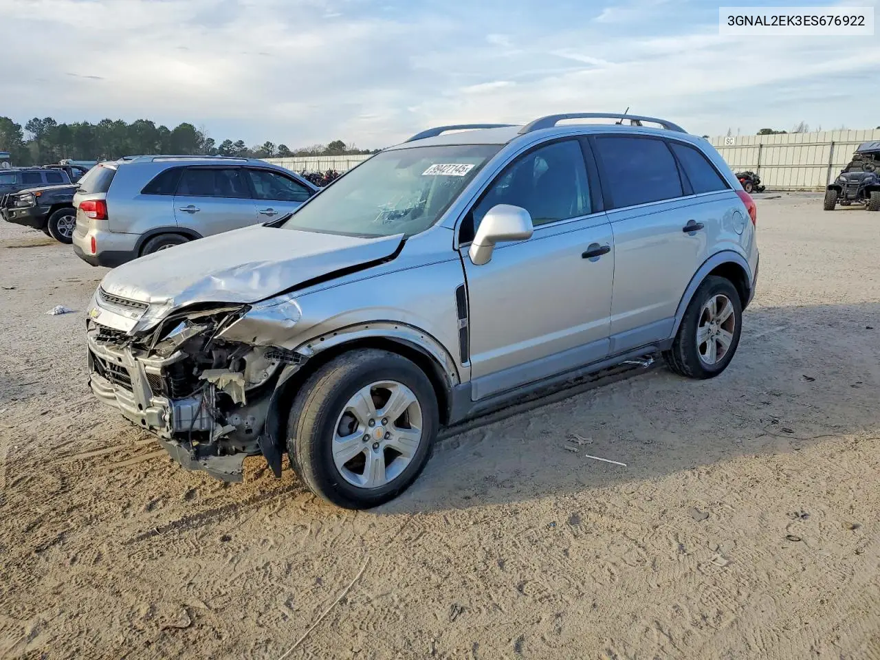 2014 Chevrolet Captiva Ls VIN: 3GNAL2EK3ES676922 Lot: 99427145