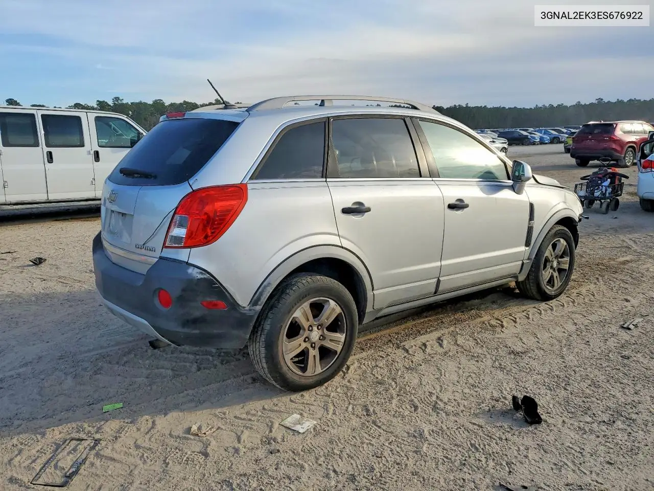 2014 Chevrolet Captiva Ls VIN: 3GNAL2EK3ES676922 Lot: 99427145