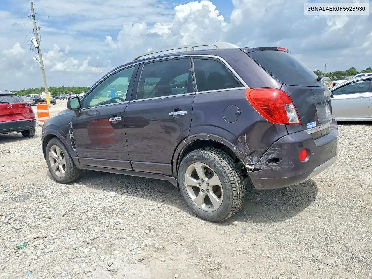 2015 Chevrolet Captiva Sport Ltz VIN: 3GNAL4EK0F5523930 Lot: 59245786