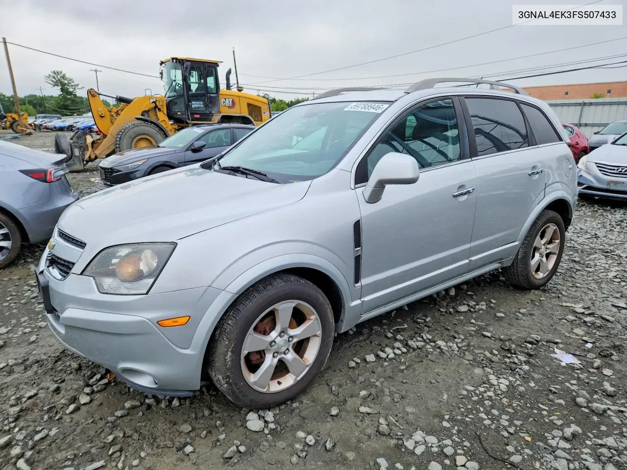 2015 Chevrolet Captiva Ltz VIN: 3GNAL4EK3FS507433 Lot: 59788946