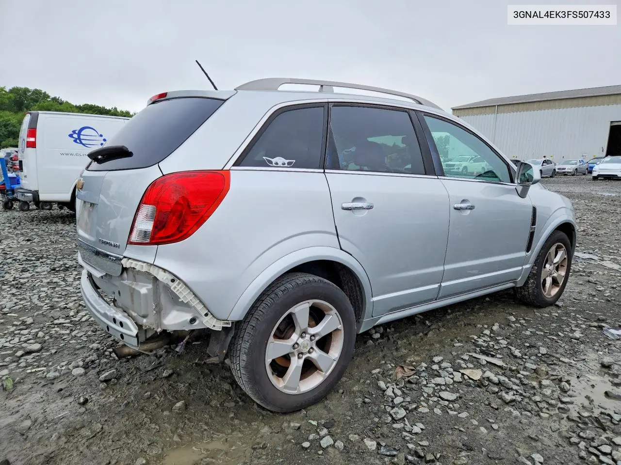 2015 Chevrolet Captiva Ltz VIN: 3GNAL4EK3FS507433 Lot: 59788946