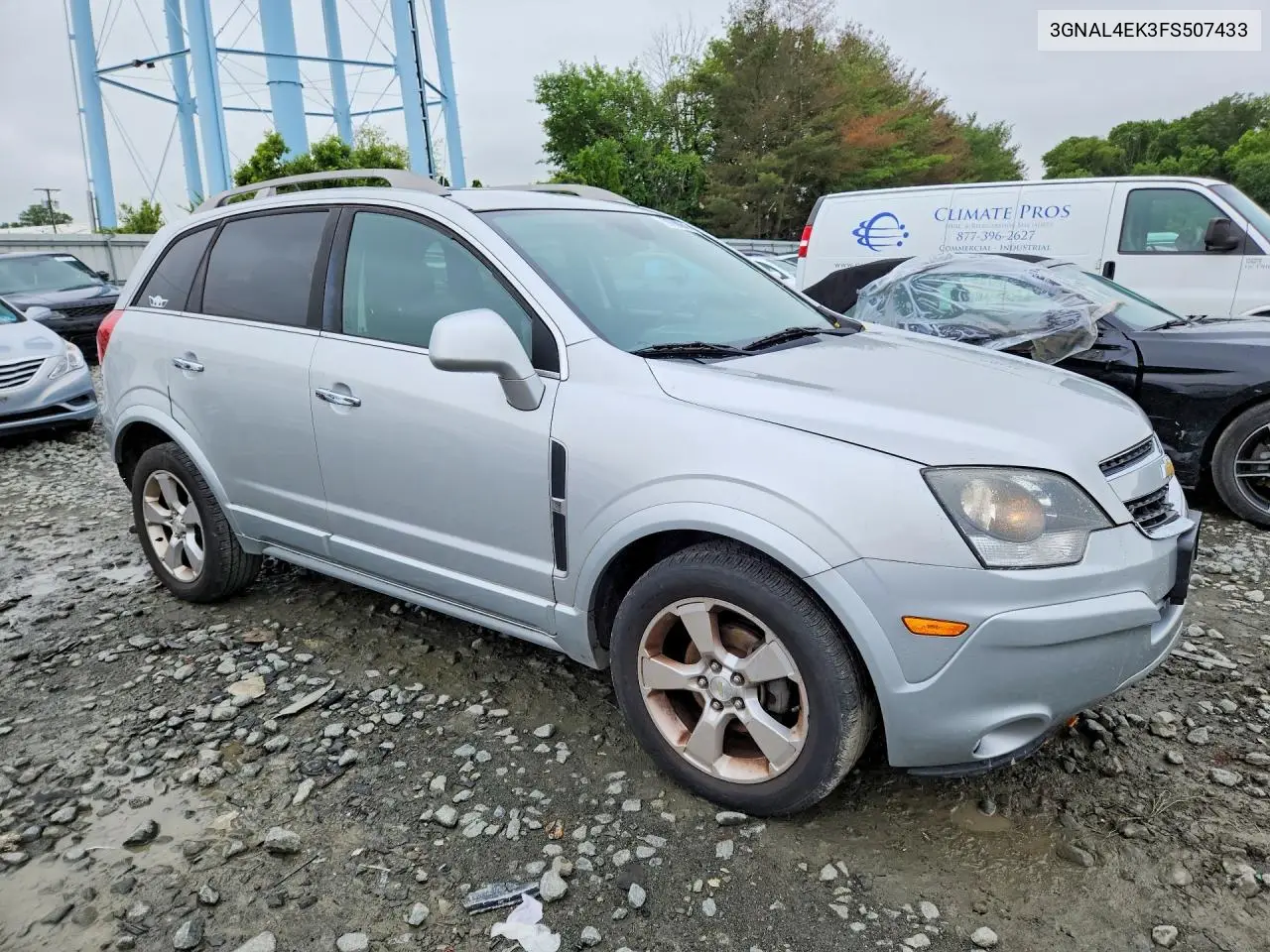 2015 Chevrolet Captiva Ltz VIN: 3GNAL4EK3FS507433 Lot: 59788946