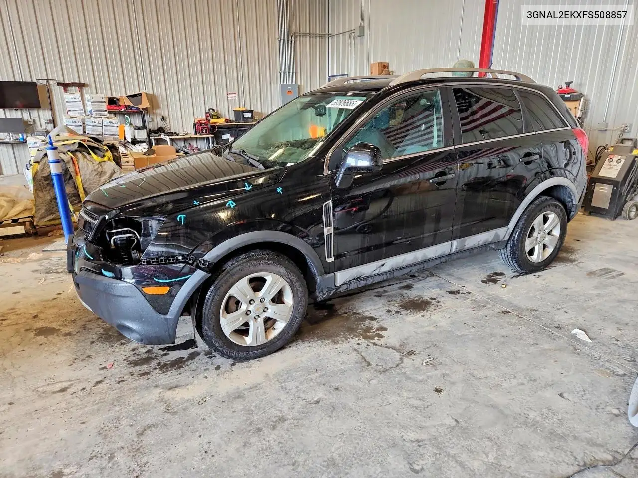 2015 Chevrolet Captiva Ls VIN: 3GNAL2EKXFS508857 Lot: 59906666