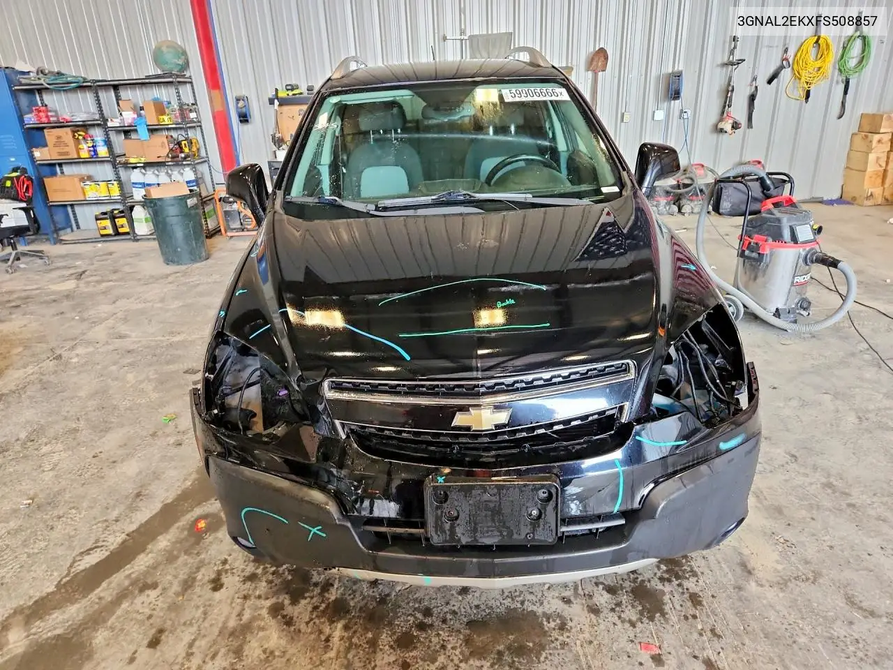 2015 Chevrolet Captiva Ls VIN: 3GNAL2EKXFS508857 Lot: 59906666