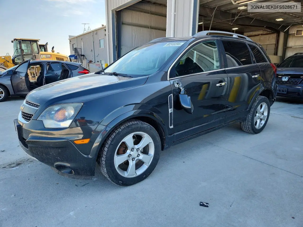 2015 Chevrolet Captiva Lt VIN: 3GNAL3EK0FS528671 Lot: 60249396